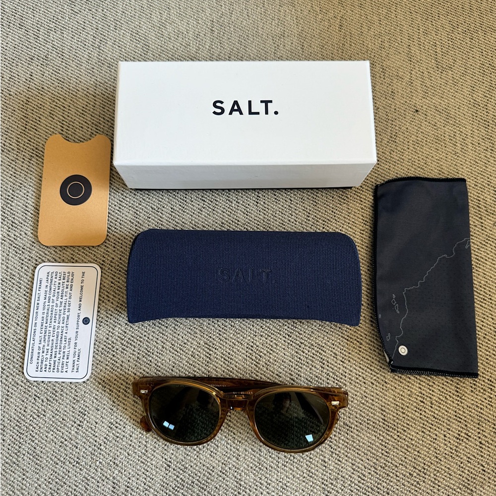 Salt Optics Sunglasses - Andy in Whiskey